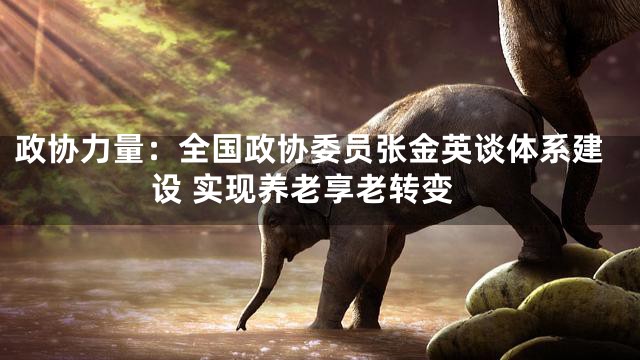 政协力量：全国政协委员张金英谈体系建设 实现养老享老转变
