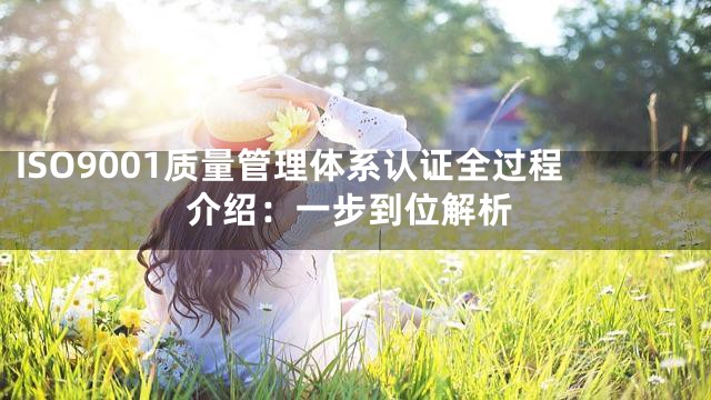 ISO9001质量管理体系认证全过程介绍：一步到位解析