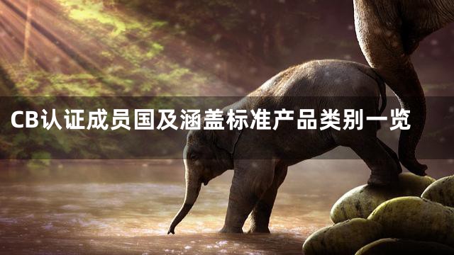 CB认证成员国及涵盖标准产品类别一览