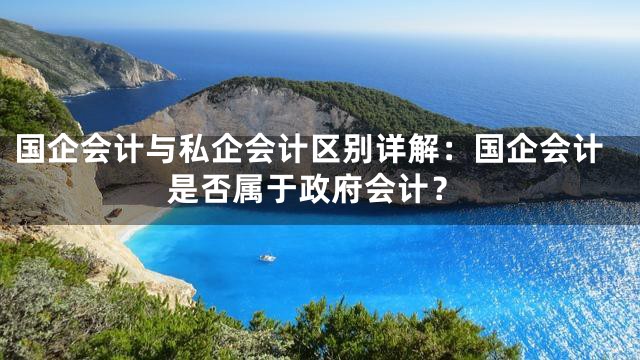 国企会计与私企会计区别详解：国企会计是否属于政府会计？