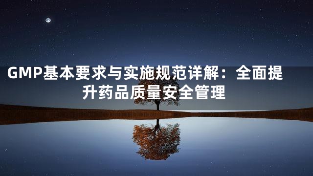 GMP基本要求与实施规范详解：全面提升药品质量安全管理