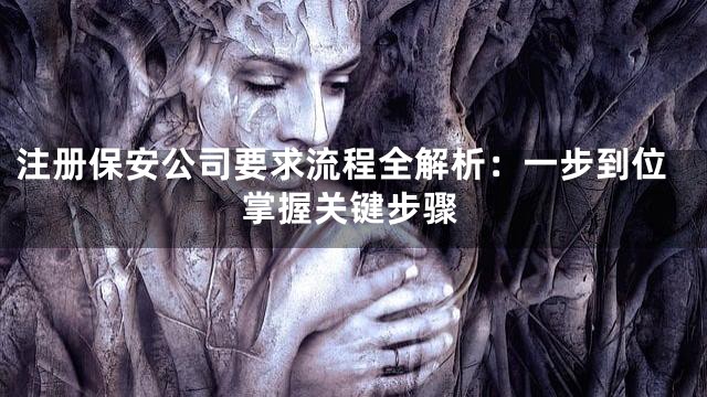 注册保安公司要求流程全解析：一步到位掌握关键步骤