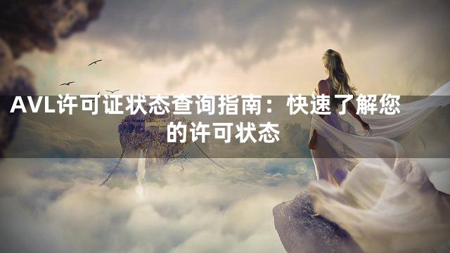 AVL许可证状态查询指南：快速了解您的许可状态