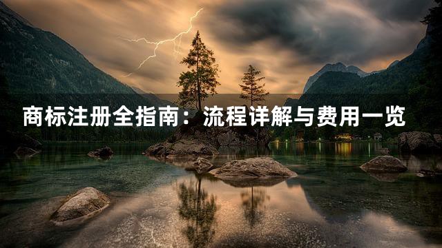 商标注册全指南：流程详解与费用一览
