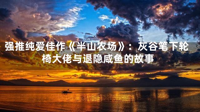强推纯爱佳作《半山农场》：灰谷笔下轮椅大佬与退隐咸鱼的故事