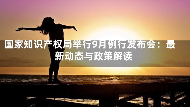 国家知识产权局举行9月例行发布会：最新动态与政策解读