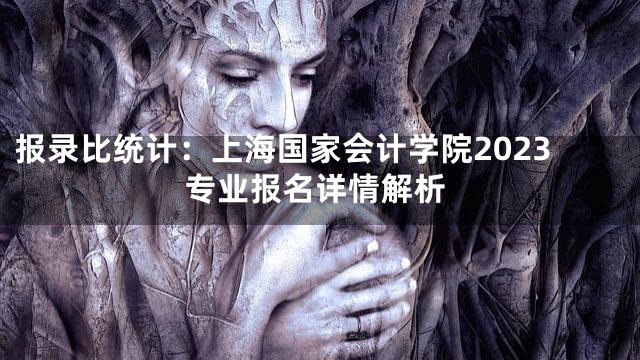 报录比统计：上海国家会计学院2023专业报名详情解析