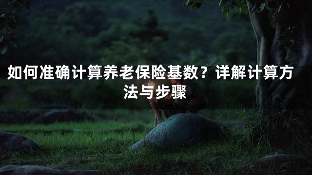 如何准确计算养老保险基数？详解计算方法与步骤
