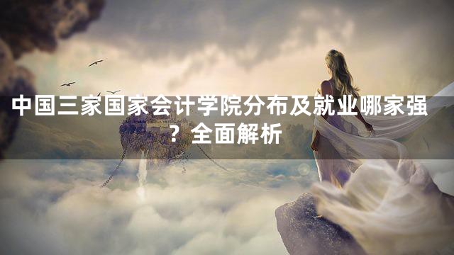 中国三家国家会计学院分布及就业哪家强？全面解析