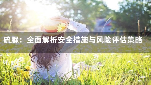 硫脲：全面解析安全措施与风险评估策略
