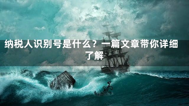 纳税人识别号是什么？一篇文章带你详细了解