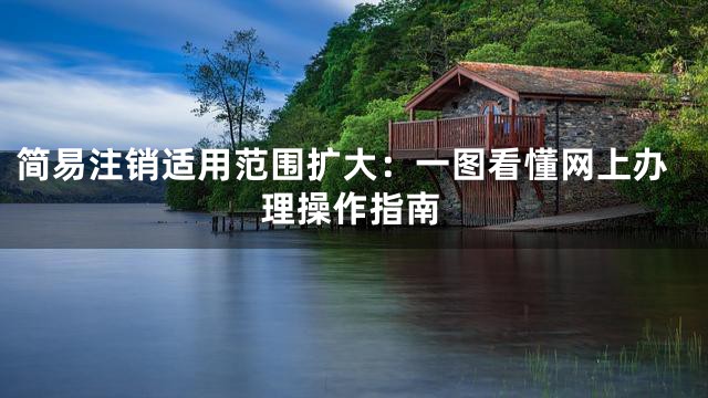 简易注销适用范围扩大：一图看懂网上办理操作指南