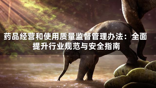 药品经营和使用质量监督管理办法：全面提升行业规范与安全指南