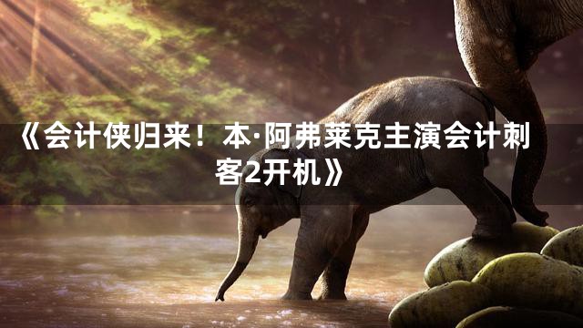 《会计侠归来！本·阿弗莱克主演会计刺客2开机》