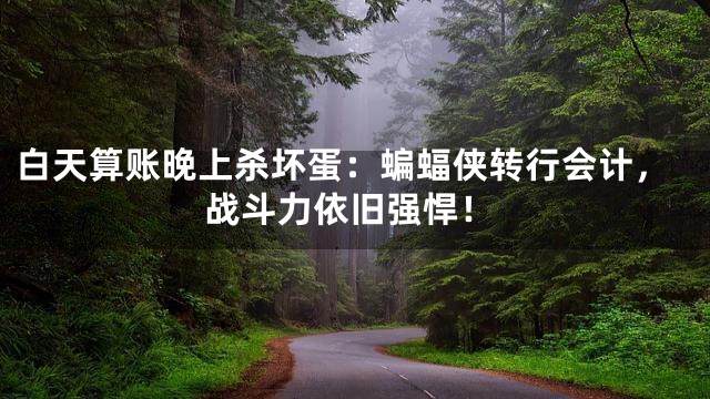 白天算账晚上杀坏蛋：蝙蝠侠转行会计，战斗力依旧强悍！