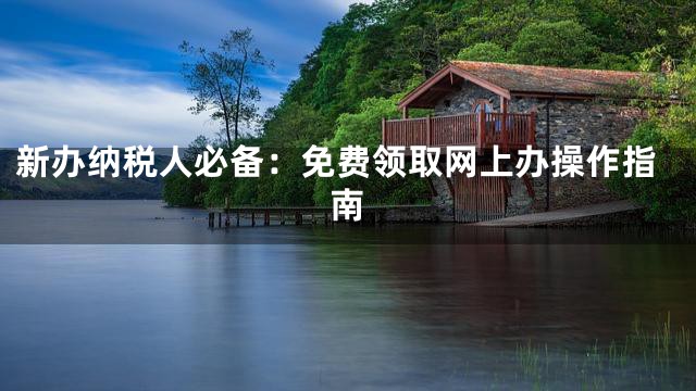 新办纳税人必备：免费领取网上办操作指南
