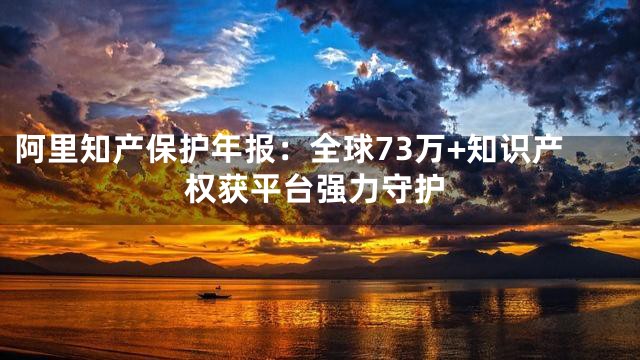 阿里知产保护年报：全球73万+知识产权获平台强力守护