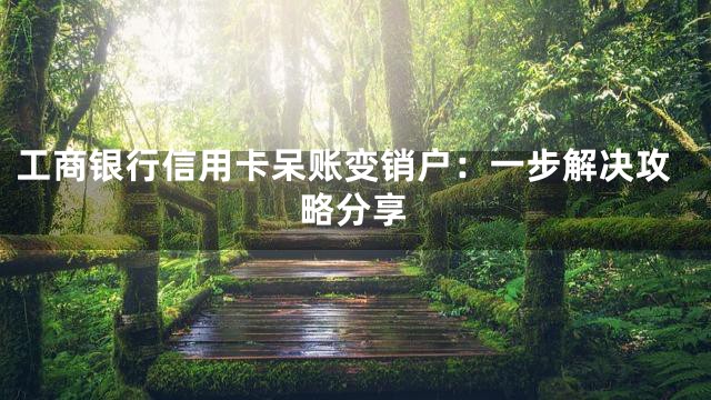 工商银行信用卡呆账变销户：一步解决攻略分享