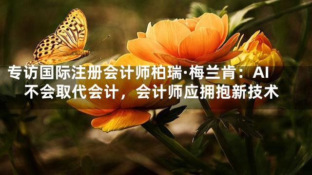 专访国际注册会计师柏瑞·梅兰肯：AI不会取代会计，会计师应拥抱新技术