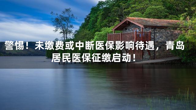 警惕！未缴费或中断医保影响待遇，青岛居民医保征缴启动！