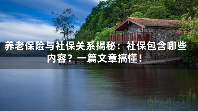 养老保险与社保关系揭秘：社保包含哪些内容？一篇文章搞懂！