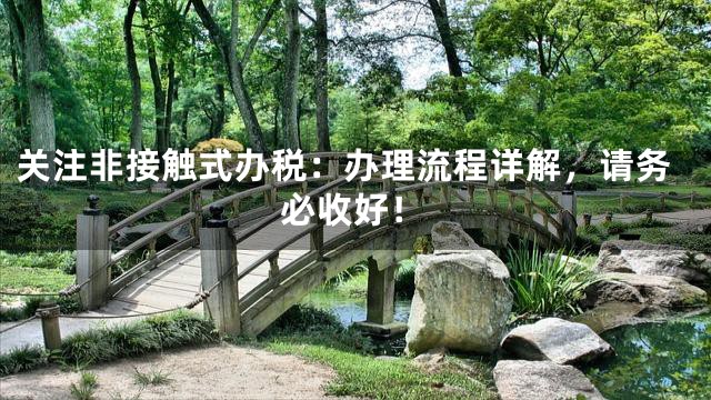 关注非接触式办税：办理流程详解，请务必收好！