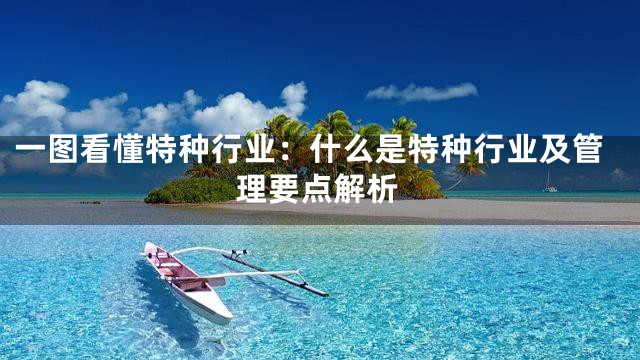 一图看懂特种行业：什么是特种行业及管理要点解析