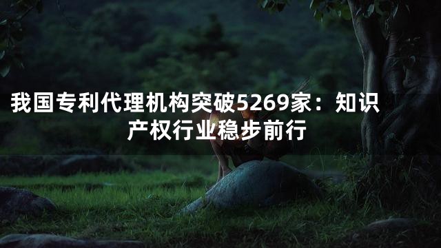 我国专利代理机构突破5269家：知识产权行业稳步前行