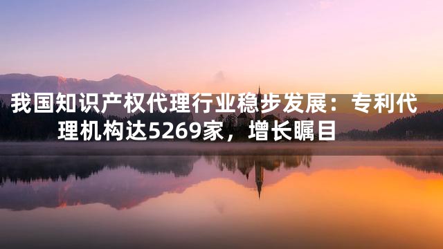 我国知识产权代理行业稳步发展：专利代理机构达5269家，增长瞩目