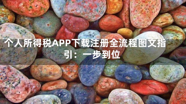 个人所得税APP下载注册全流程图文指引：一步到位