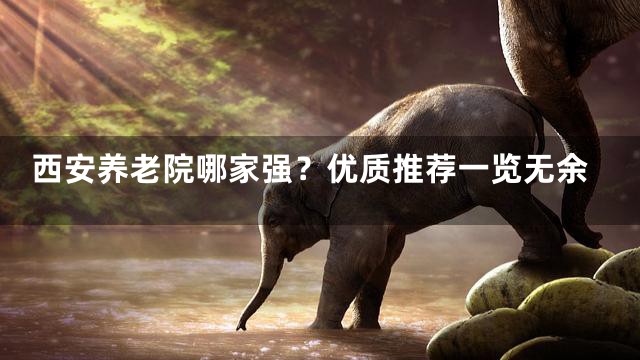 西安养老院哪家强？优质推荐一览无余