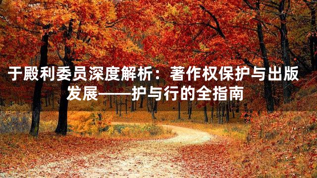 于殿利委员深度解析：著作权保护与出版发展——护与行的全指南