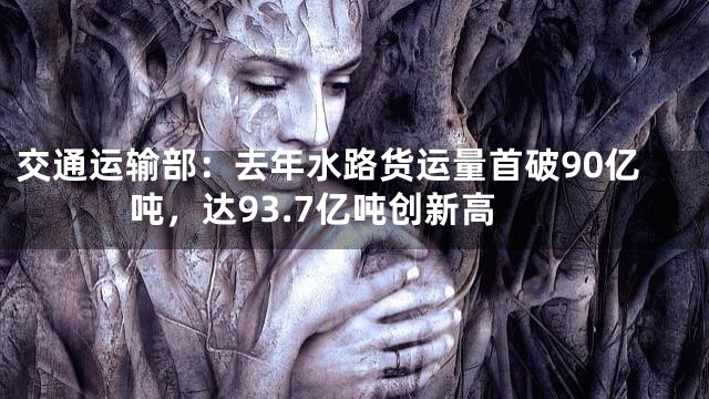 交通运输部：去年水路货运量首破90亿吨，达93.7亿吨创新高