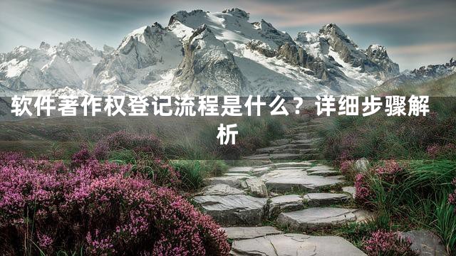 软件著作权登记流程是什么？详细步骤解析