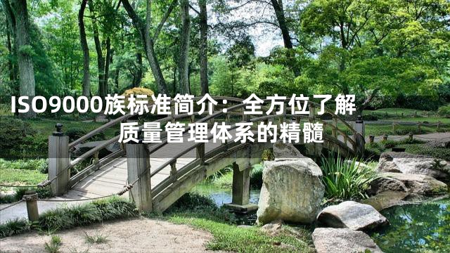 ISO9000族标准简介：全方位了解质量管理体系的精髓