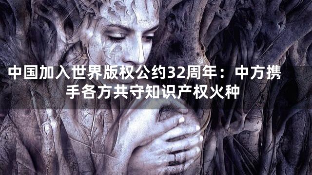 中国加入世界版权公约32周年：中方携手各方共守知识产权火种