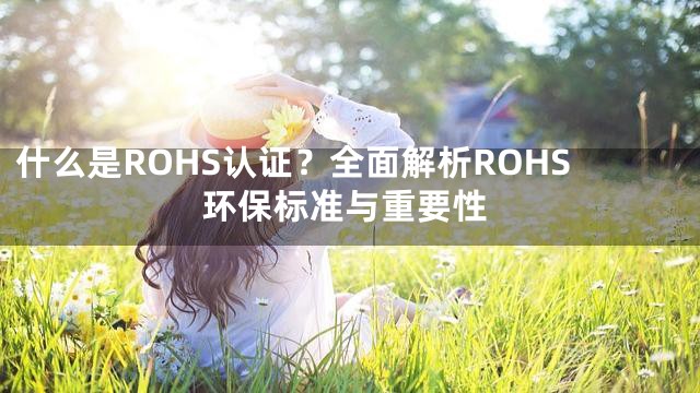 什么是ROHS认证？全面解析ROHS环保标准与重要性