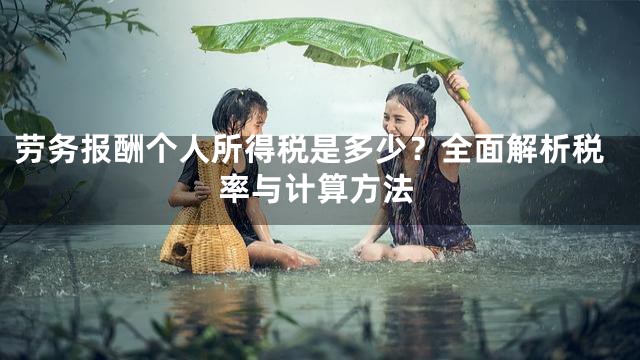 劳务报酬个人所得税是多少？全面解析税率与计算方法