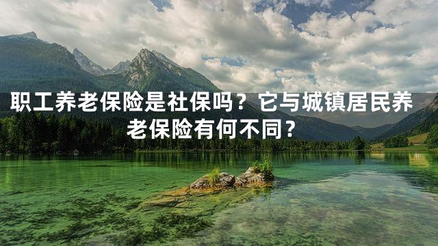 职工养老保险是社保吗？它与城镇居民养老保险有何不同？