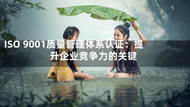 ISO 9001质量管理体系认证：提升企业竞争力的关键