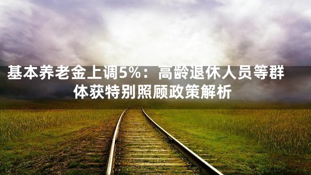 基本养老金上调5%：高龄退休人员等群体获特别照顾政策解析