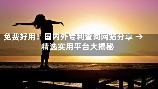 免费好用！国内外专利查询网站分享 →精选实用平台大揭秘
