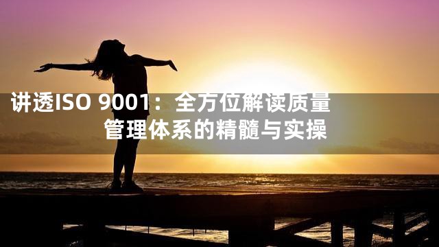 讲透ISO 9001：全方位解读质量管理体系的精髓与实操