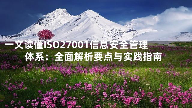 一文读懂ISO27001信息安全管理体系：全面解析要点与实践指南