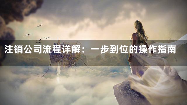 注销公司流程详解：一步到位的操作指南