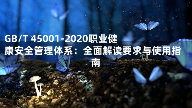 GB/T 45001-2020职业健康安全管理体系：全面解读要求与使用指南