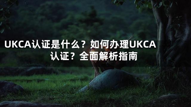 UKCA认证是什么？如何办理UKCA认证？全面解析指南