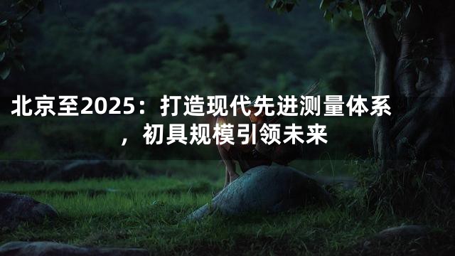 北京至2025：打造现代先进测量体系，初具规模引领未来