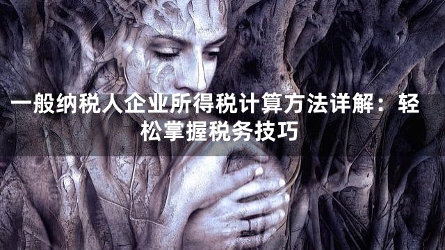 一般纳税人企业所得税计算方法详解：轻松掌握税务技巧