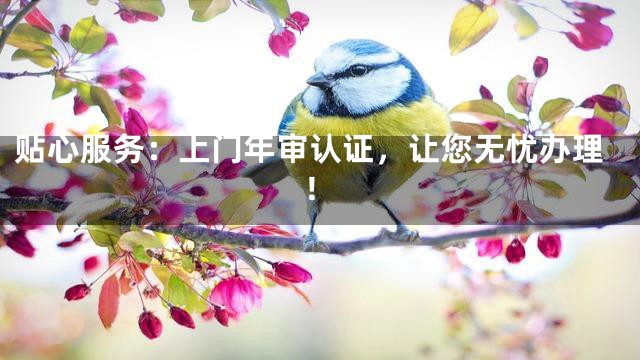 贴心服务：上门年审认证，让您无忧办理！